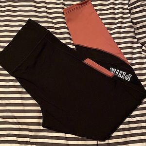 Pink Reversible ultimate leggings. Gently worn